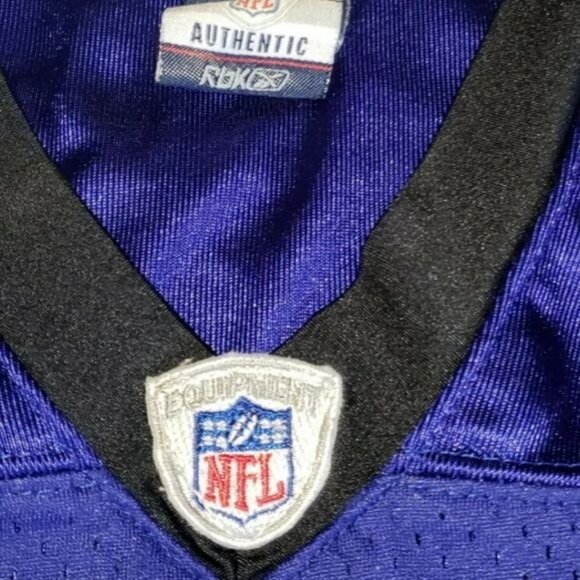 Baltimore Ravens #27 RAY RICE Reebok NFL Jersey Stitched YOUTH LARGE preowned - Picture 2 of 11